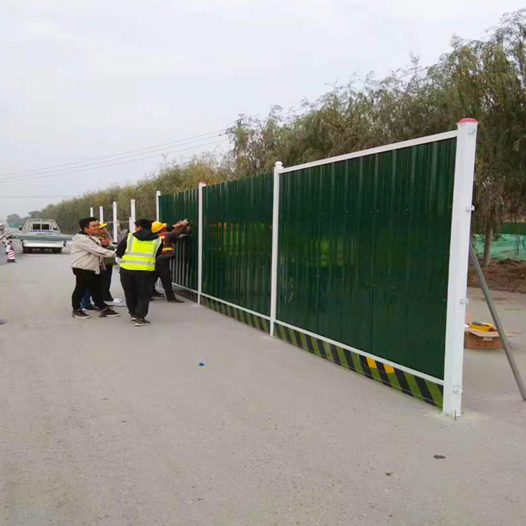 施工圍擋一天能安裝多少米？